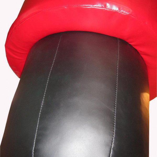 Boxing bag uppercut silhouette Spurt (black/red) Boxing bag uppercut silhouette Spurt (black/red)