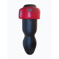 Boxing bag uppercut silhouette Spurt (black/red)