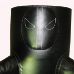 Настінна аперкотна подушка з руками SPURT шкіра 75х40х30