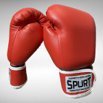 Боксерські рукавички червоні Spurt English style 10 oz 