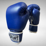Боксерські рукавички сині Spurt English style 10 oz
