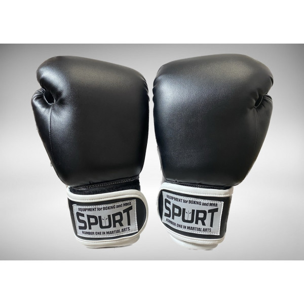 Боксерські рукавички Spurt 10 oz чорний 