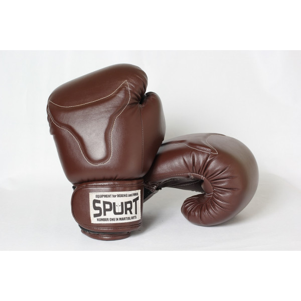 Боксерські рукавички Spurt 10 oz коричневий Bull