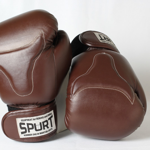 Боксерські рукавички Spurt 10 oz коричневий Bull