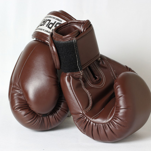 Боксерські рукавички Spurt 10 oz коричневий Bull