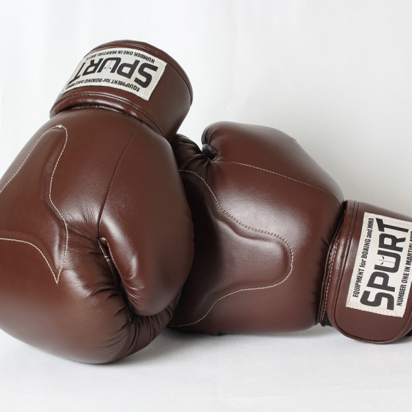 Боксерські рукавички Spurt 10 oz коричневий Bull