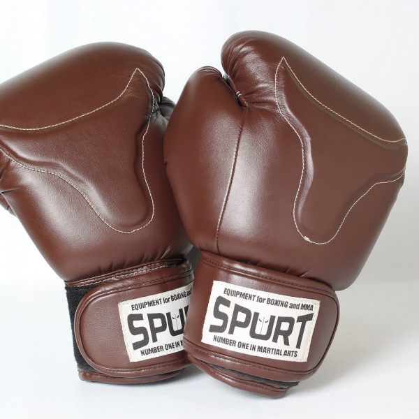 Боксерські рукавички Spurt 10 oz коричневий Bull