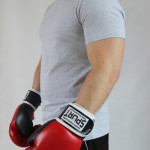 Футболка чоловіча меланж сіра бавовна  Oeko-tex 